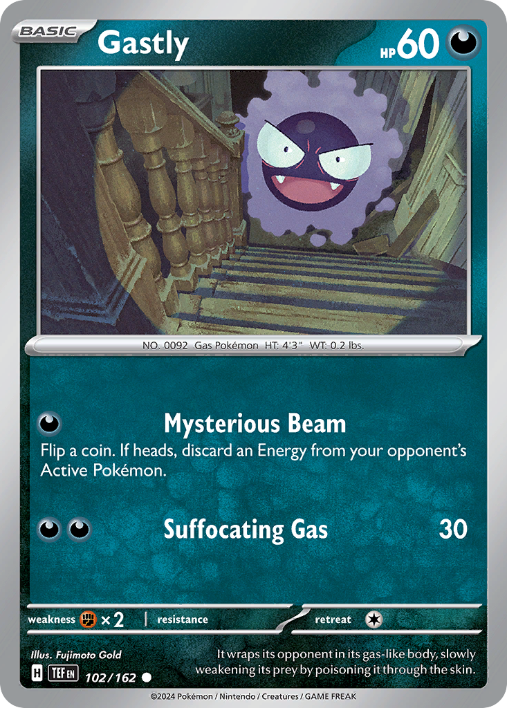 Gastly - 102/162 (TEF) #102 [EN/N]