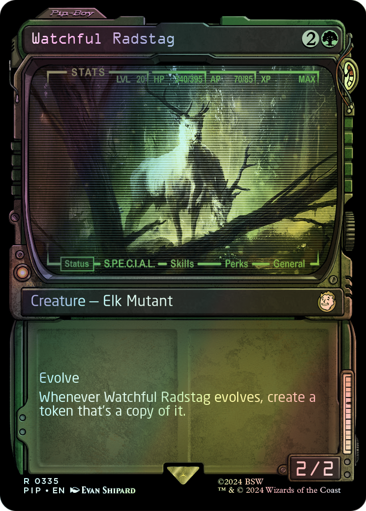 Watchful Radstag (PIP) #335 [EN/F] s/o