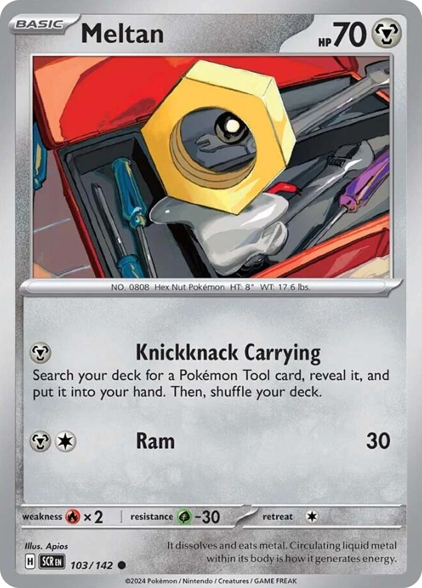 Meltan - 103/142 (SCR) #103 [EN/N] s/o