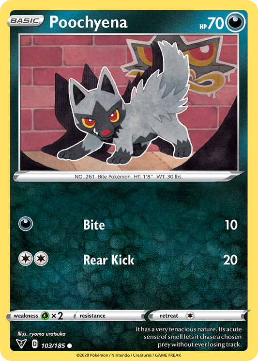 Poochyena (VIV) #103 [EN/N] s/o