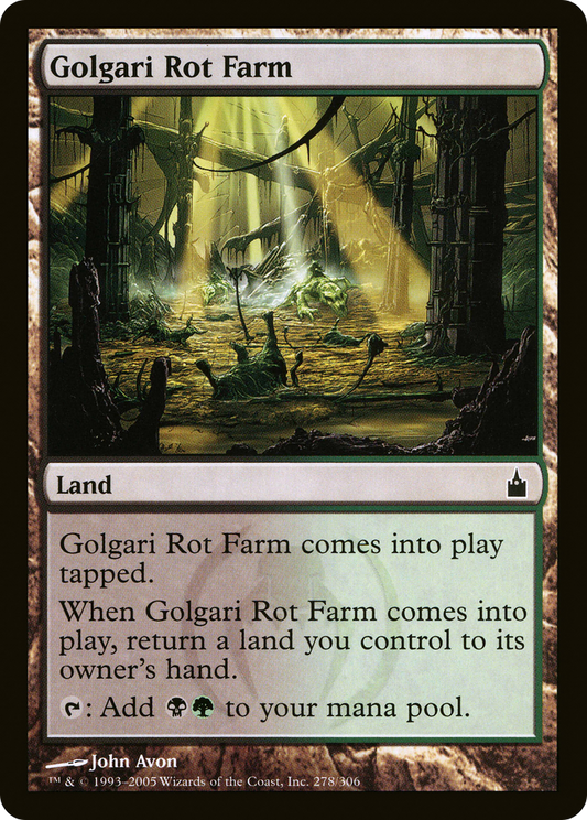 Golgari Rot Farm (RAV) #278 [EN/N] s/o