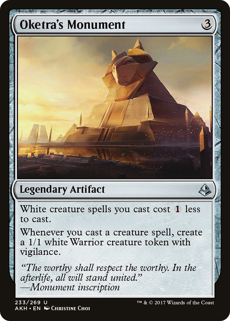 Oketra's Monument (AKH) #233 [EN/N]