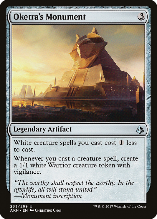 Oketra's Monument (AKH) #233 [EN/N]
