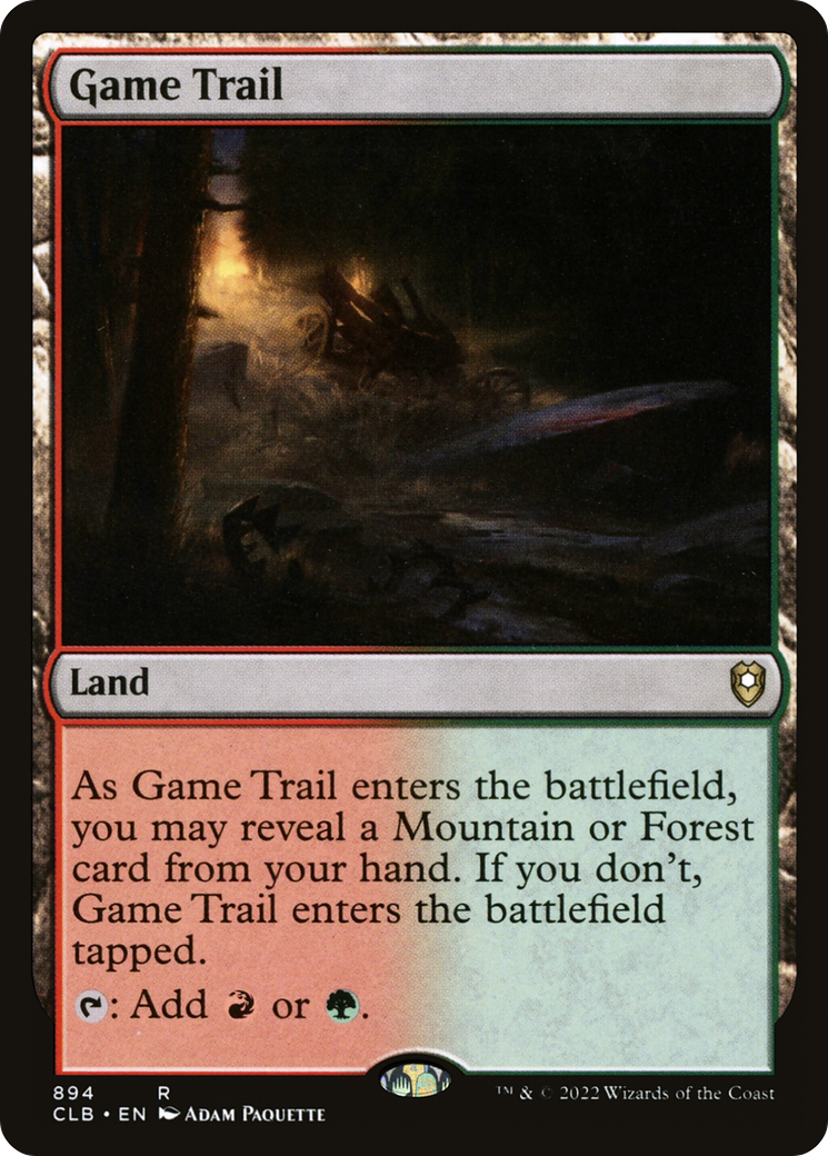 Game Trail (CLB) #894 [EN/N]