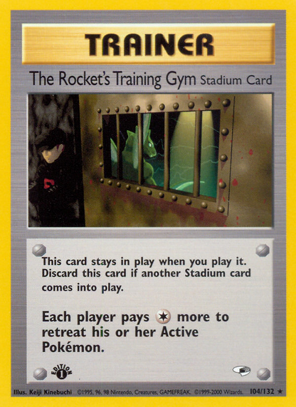 The Rocket's Training Gym (G1) #104 [EN/1E] s/o