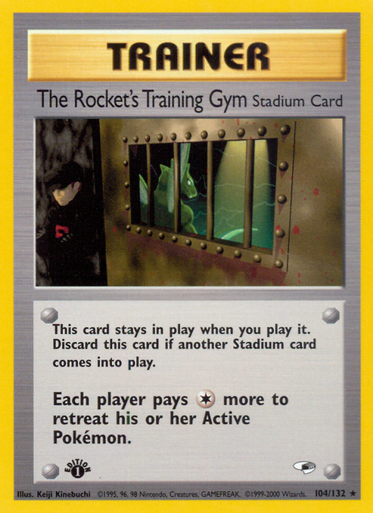 The Rocket's Training Gym (G1) #104 [EN/1E] s/o