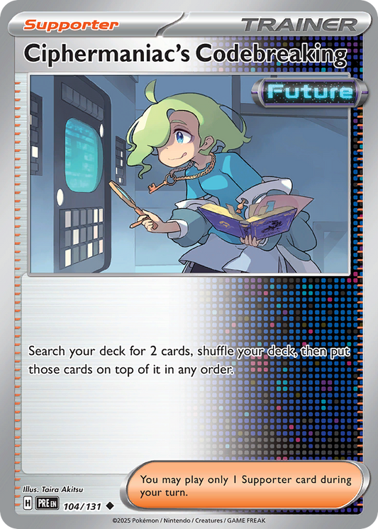 Ciphermaniac's Codebreaking (PRE) #104_V1 [EN/N] s/o