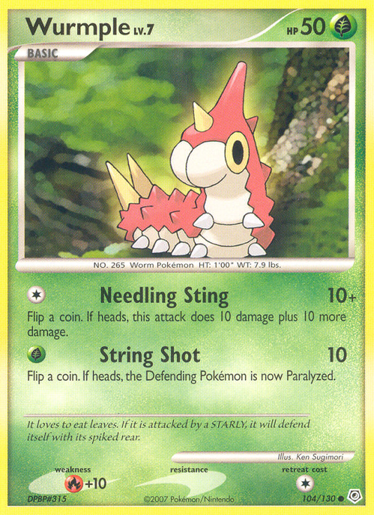 Wurmple (DP) #104 [EN/N]