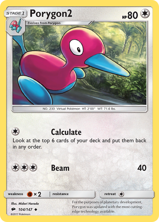 Porygon2 (BUS) #104 [EN/N] s/o