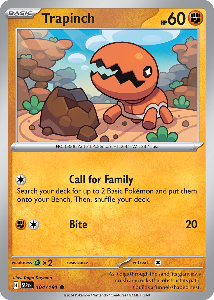 Trapinch (SSP) #104 [EN/N]