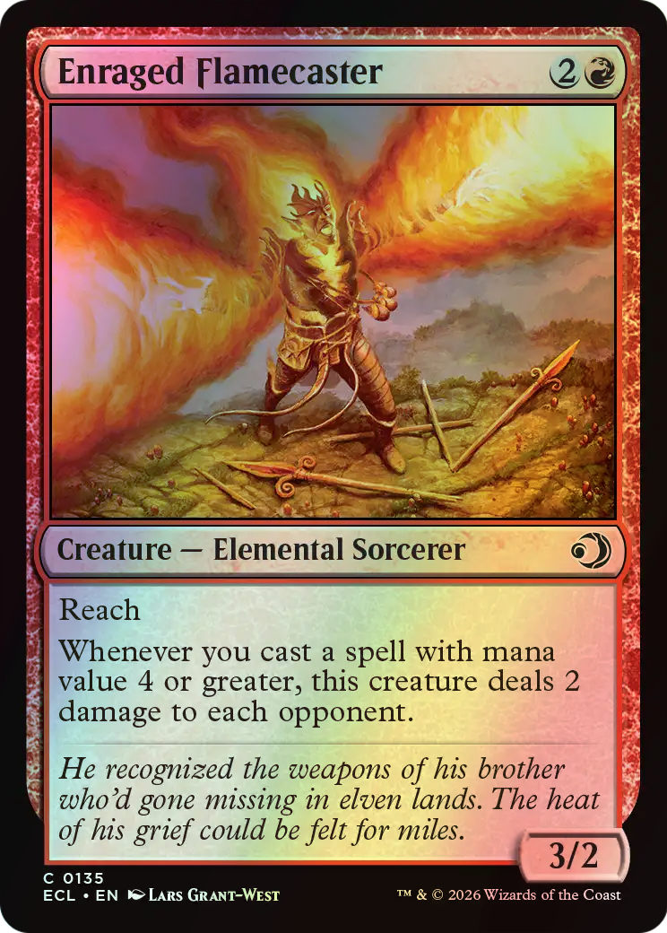 Enraged Flamecaster (ECL) #135 [EN/F]