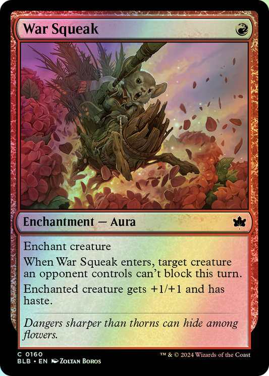 War Squeak (BLB) #160 [EN/F] s/o