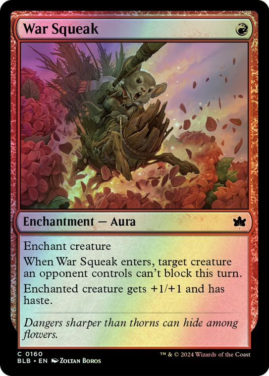 War Squeak (BLB) #160 [EN/F] s/o