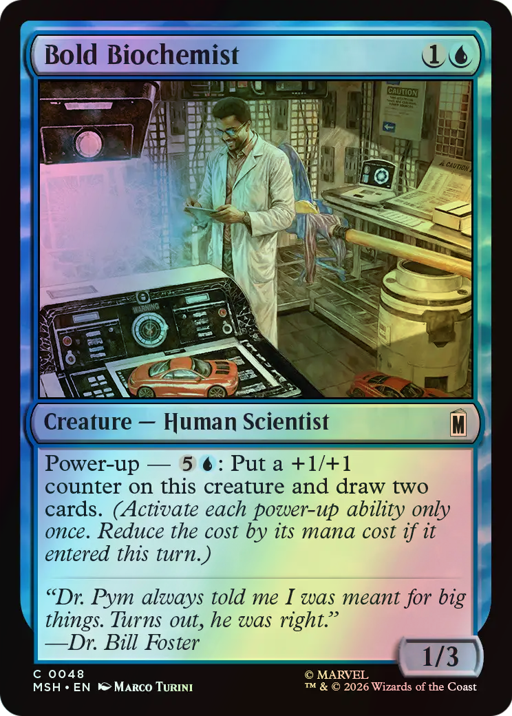 Bold Biochemist (MSH) #48 [EN/F]