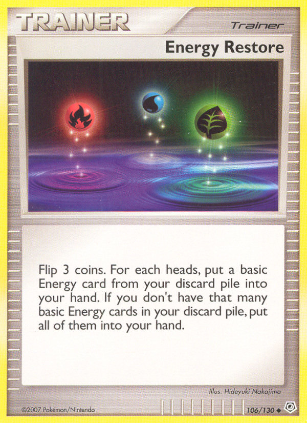 Energy Restore (DP) #106 [EN/N]