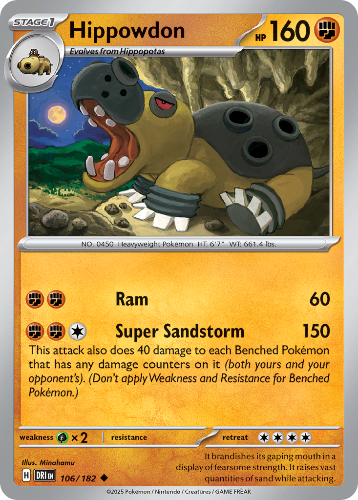 Hippowdon (DRI) #106 [EN/N] s/o