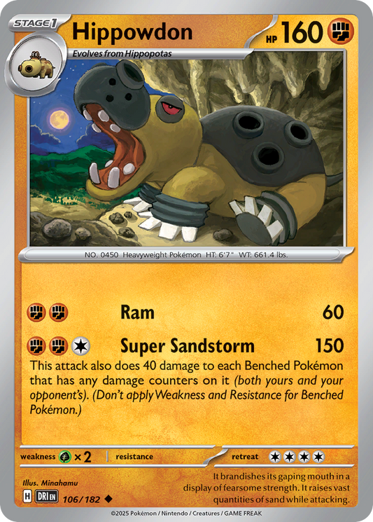 Hippowdon (DRI) #106 [EN/N] s/o