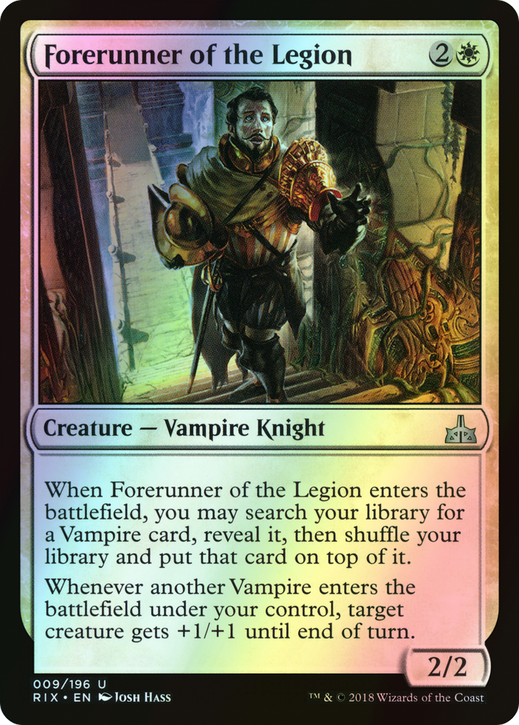 Forerunner of the Legion (RIX) #9 [EN/F]