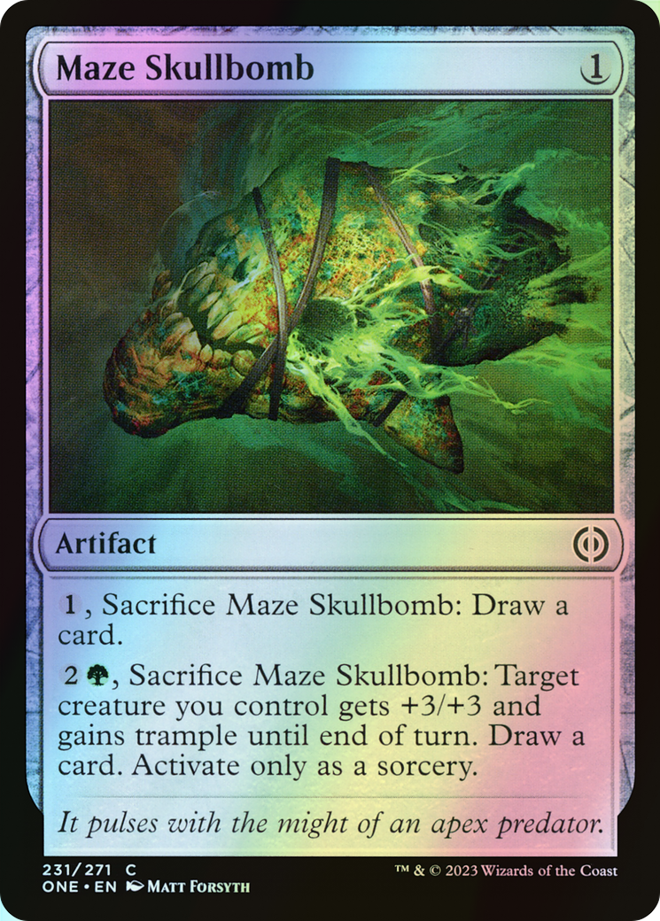 Maze Skullbomb (ONE) #231 [EN/F]