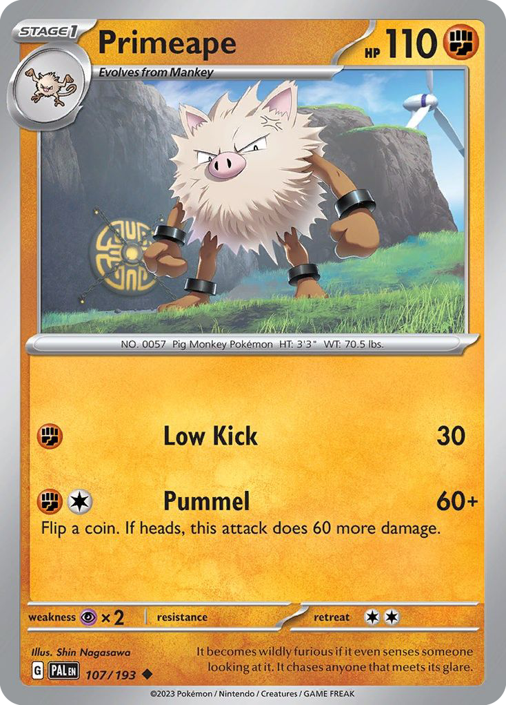 Primeape (PAL) #107 [EN/N]