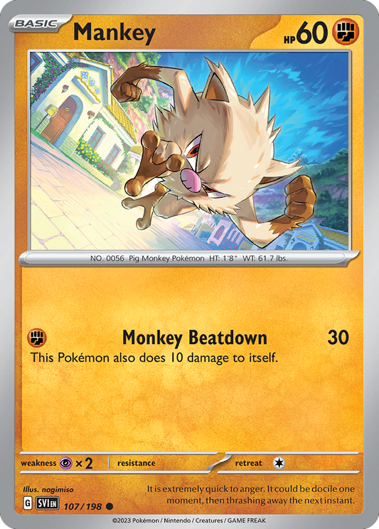 Mankey (SVI) #107 [EN/N]
