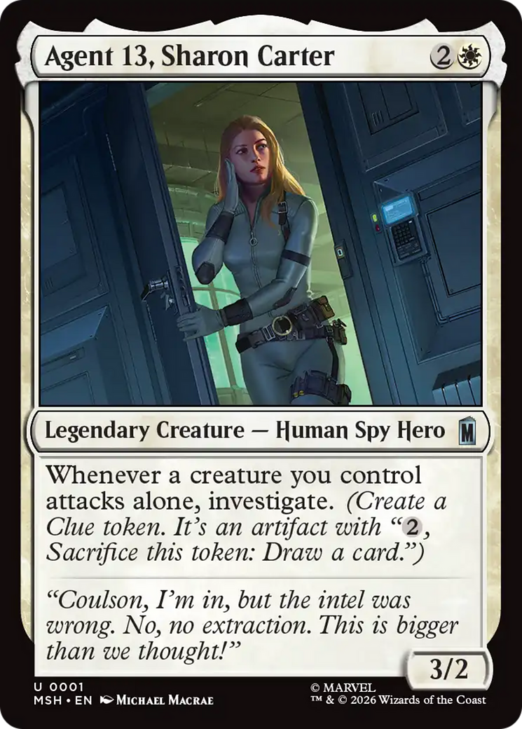 Agent 13, Sharon Carter (MSH) #1 [EN/N]