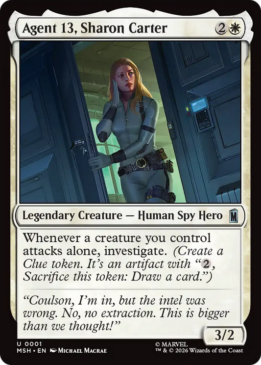 Agent 13, Sharon Carter (MSH) #1 [EN/N]