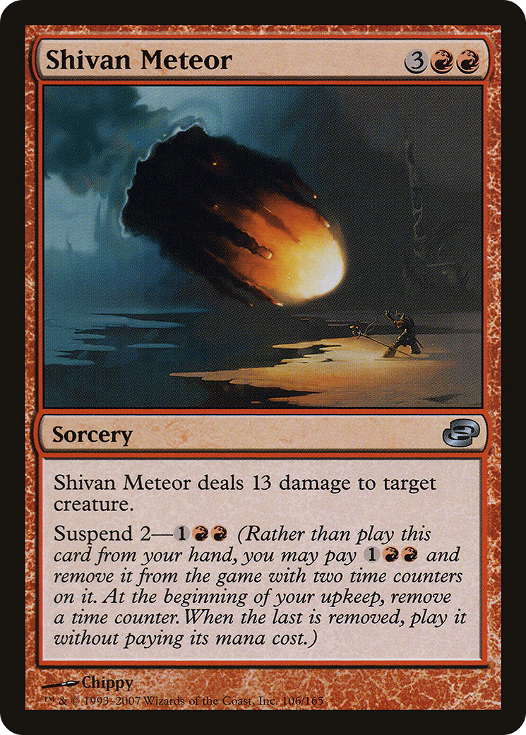 Shivan Meteor (PLC) #106 [EN/N]