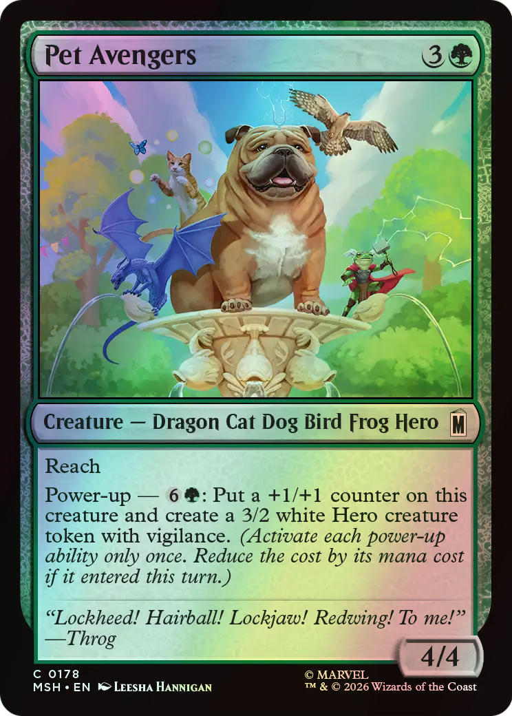 Pet Avengers (MSH) #178 [EN/F]