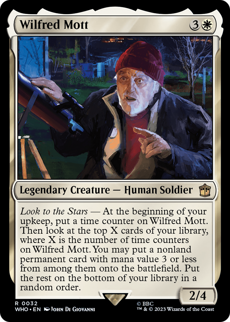 Wilfred Mott (WHO) #32 [EN/N]