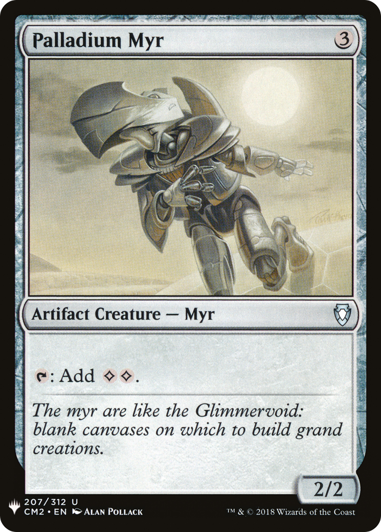 Palladium Myr (PLST) #CM2-207 [EN/N]
