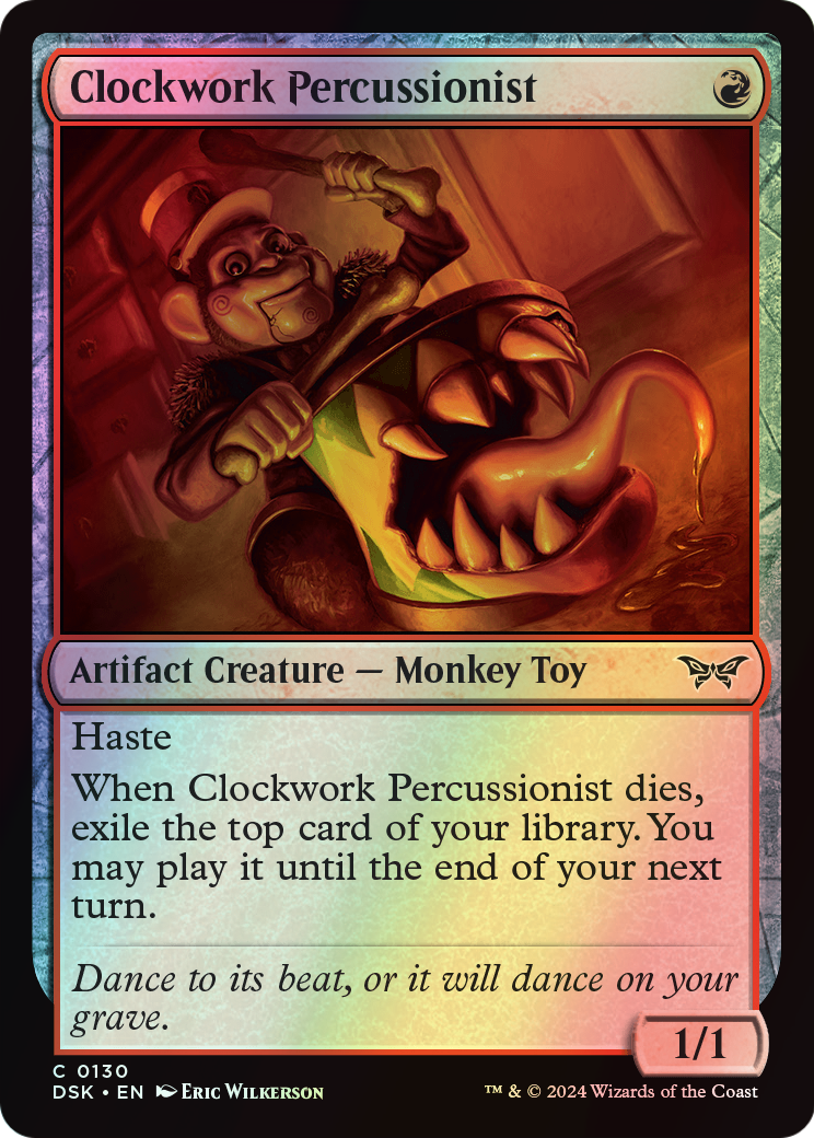 Clockwork Percussionist (DSK) #130 [EN/F] s/o
