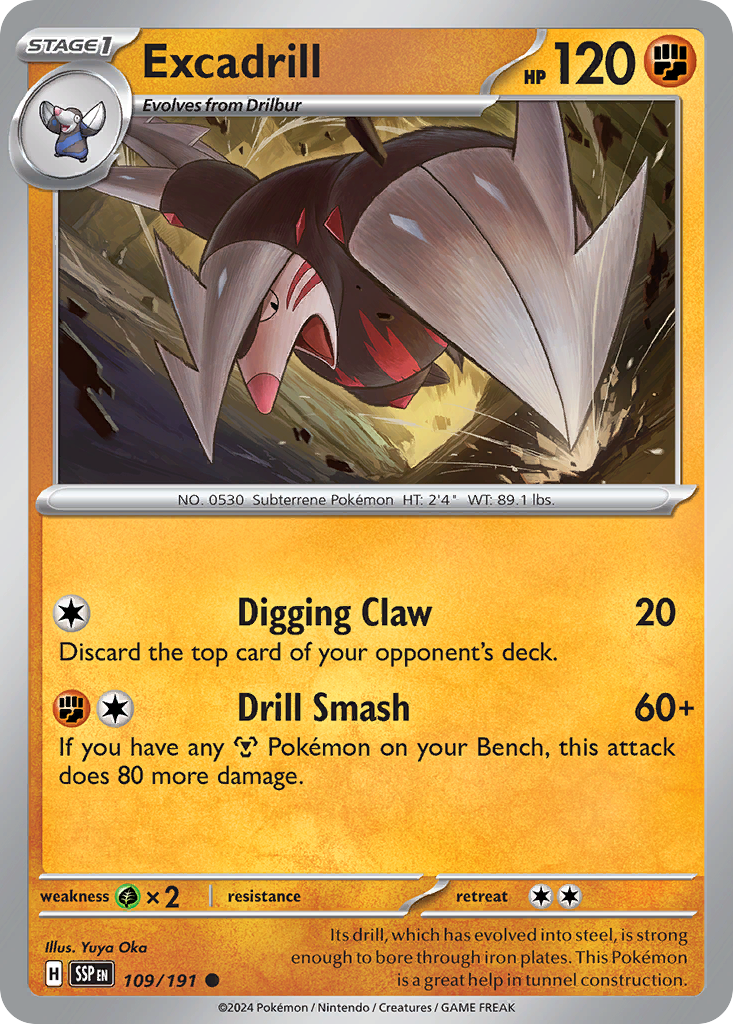 Excadrill (SSP) #109 [EN/N]