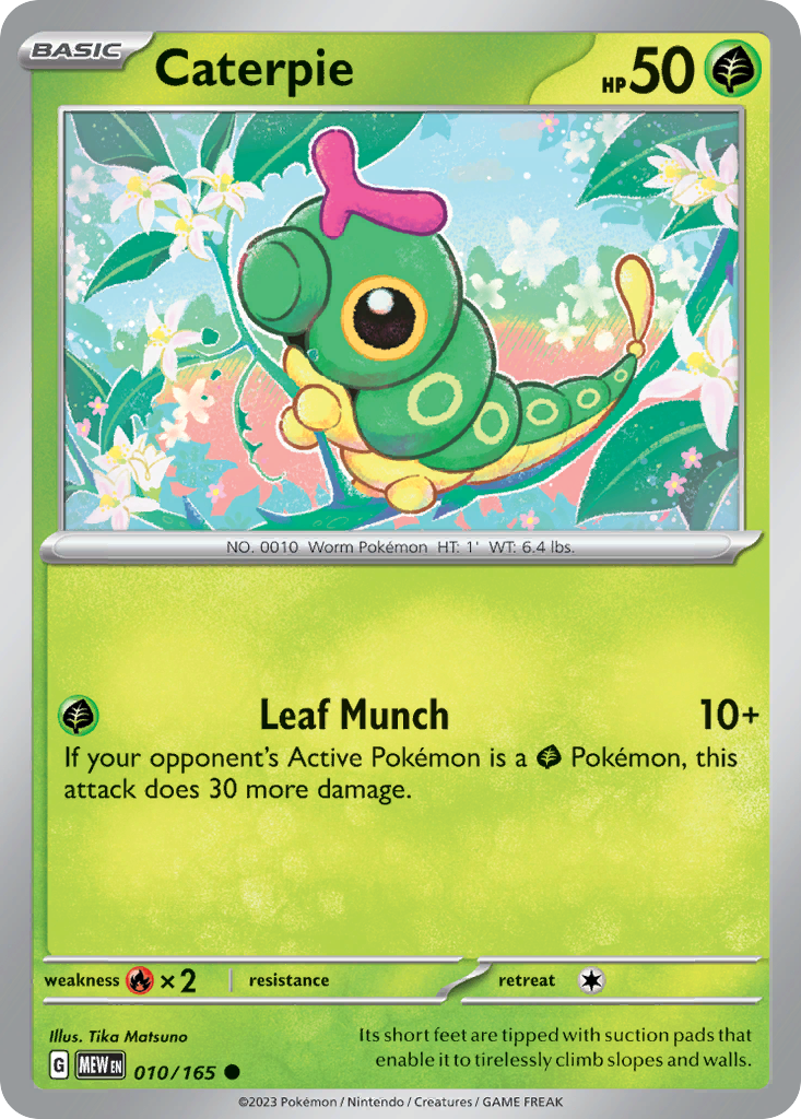 Caterpie (MEW) #10 [EN/N]