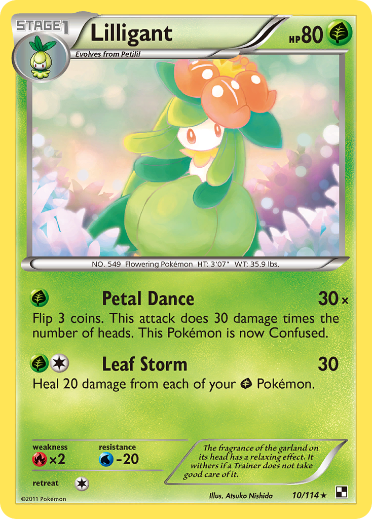 Lilligant (BLW) #10 [EN/N] s/o