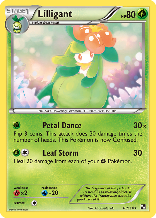 Lilligant (BLW) #10 [EN/N] s/o