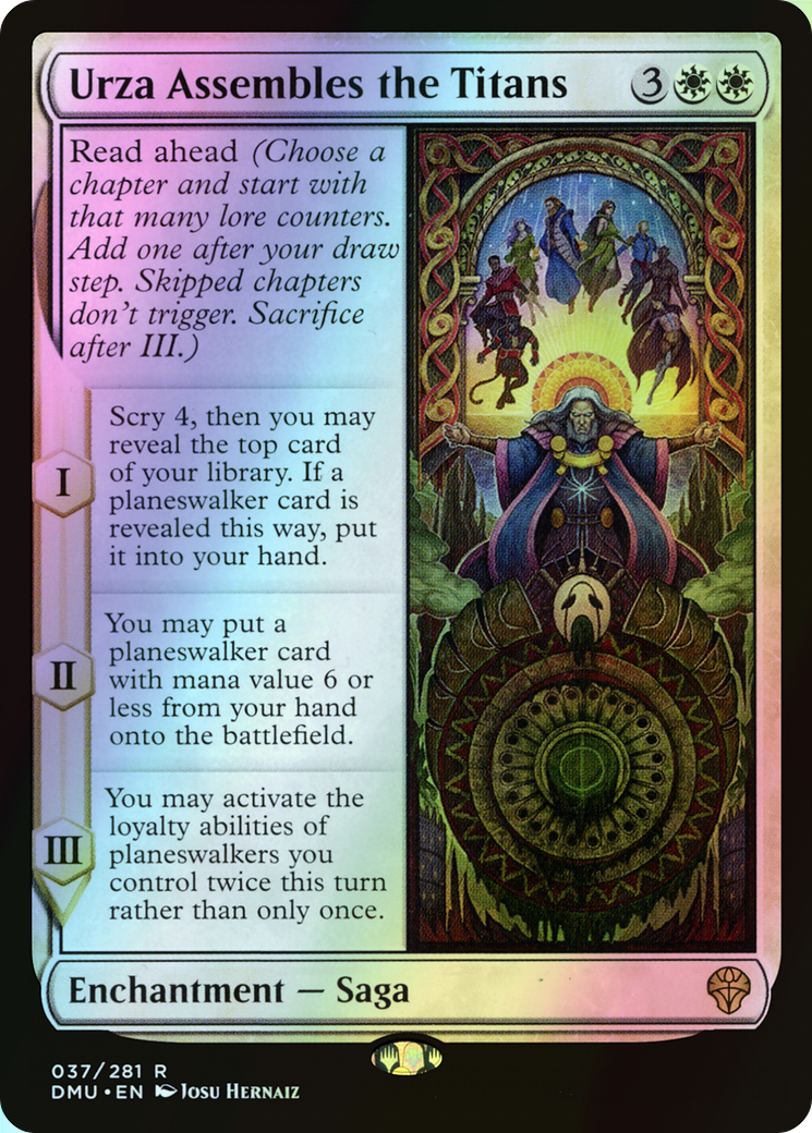 Urza Assembles the Titans (DMU) #37 [EN/F]