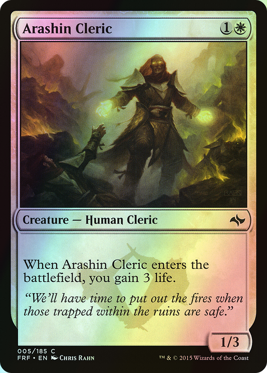 Arashin Cleric (FRF) #5 [EN/F]