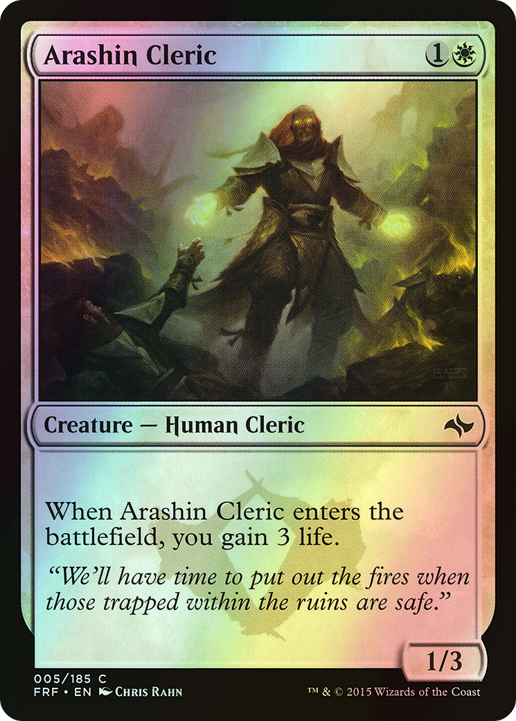 Arashin Cleric (FRF) #5 [EN/F]