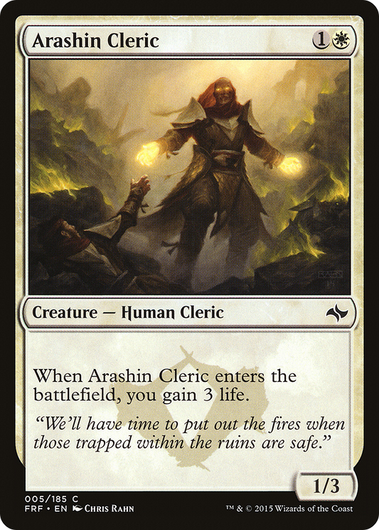 Arashin Cleric (FRF) #5 [EN/N]