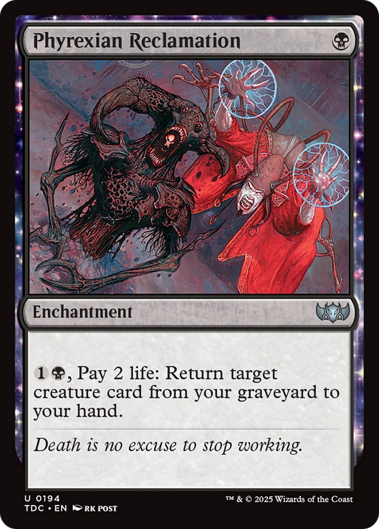 Phyrexian Reclamation (TDC) #194 [EN/N] s/o