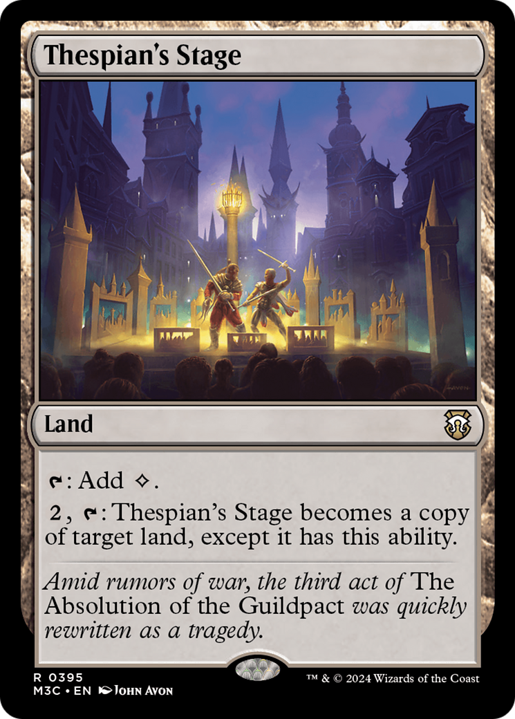 Thespian's Stage (M3C) #395 [EN/N] s/o