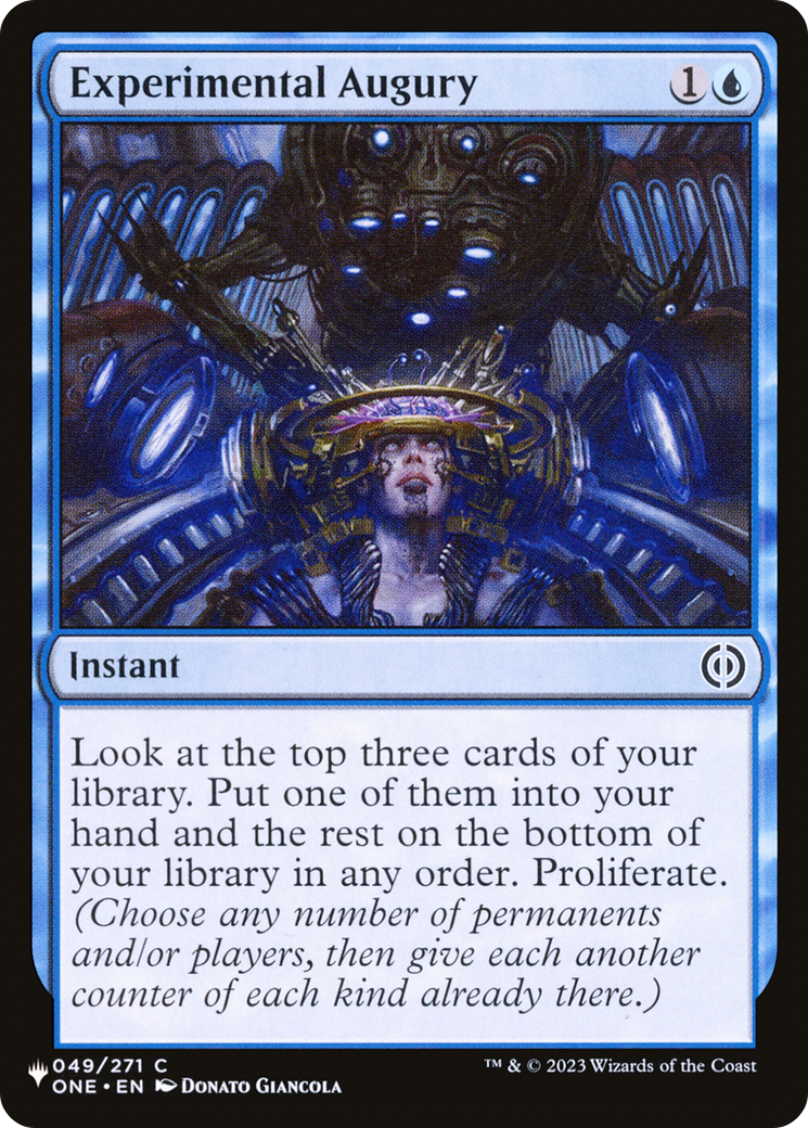 Experimental Augury (PLST) #ONE-49 [EN/N] s/o