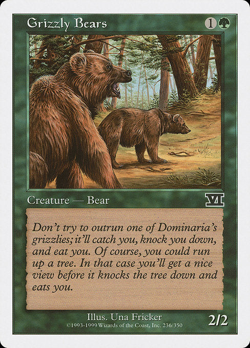 Grizzly Bears (6ED) #236 [EN/N] s/o