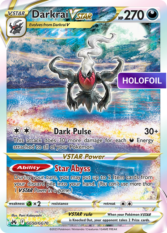 Darkrai VSTAR (CRZ:GG) #GG50 [EN/H]