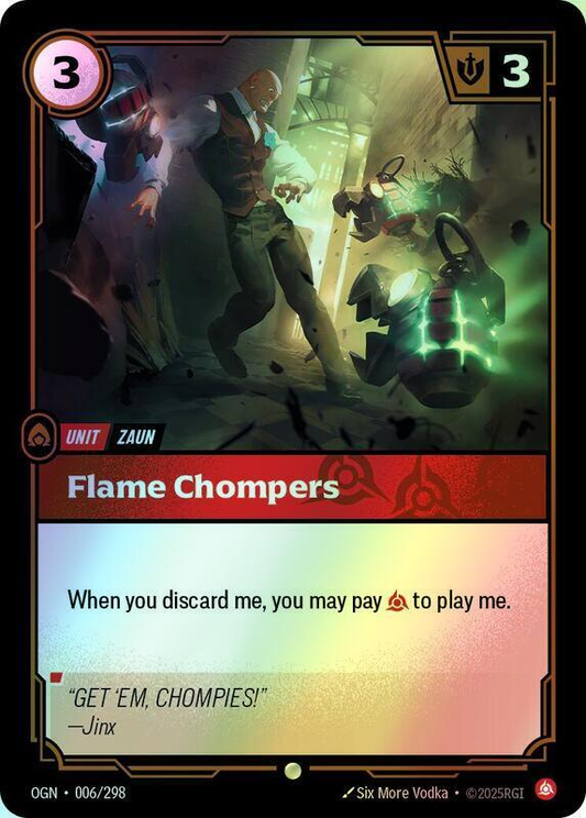 Flame Chompers (OGN) #006 [EN/F] s/o