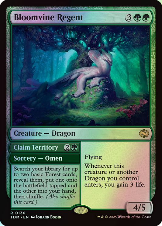 Bloomvine Regent // Claim Territory (TDM) #136 [EN/F] s/o