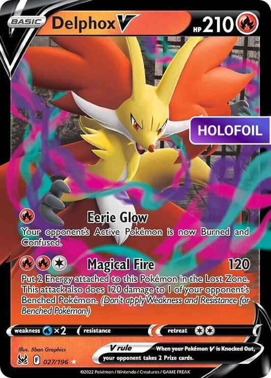 Delphox V (LOR) #027 [EN/H]