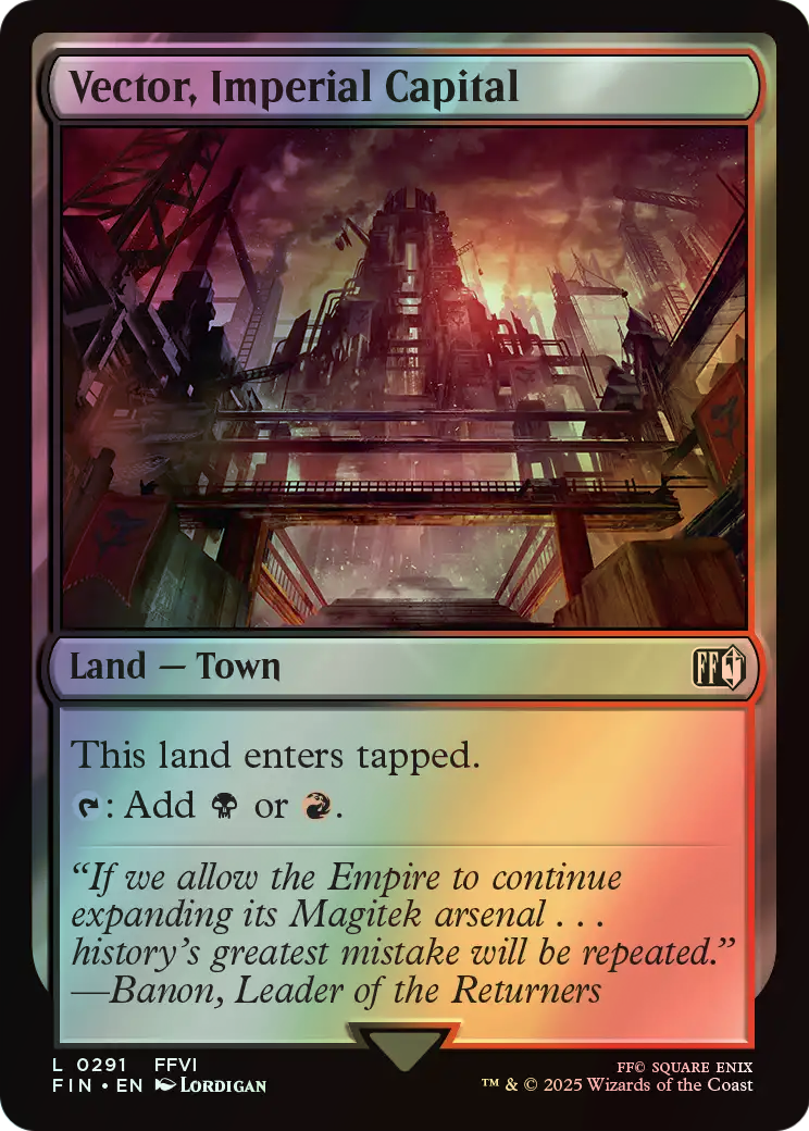 Vector, Imperial Capital (FIN) #291 [EN/F] s/o