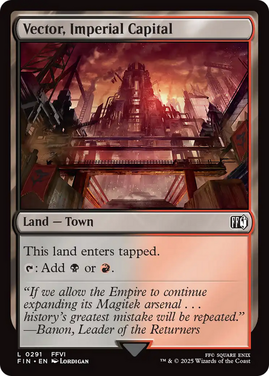 Vector, Imperial Capital (FIN) #291 [EN/N]